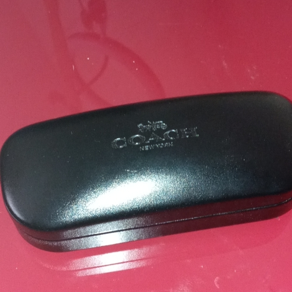 Coach eyeglass case